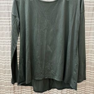 Lululemon Green Long Sleeve Top